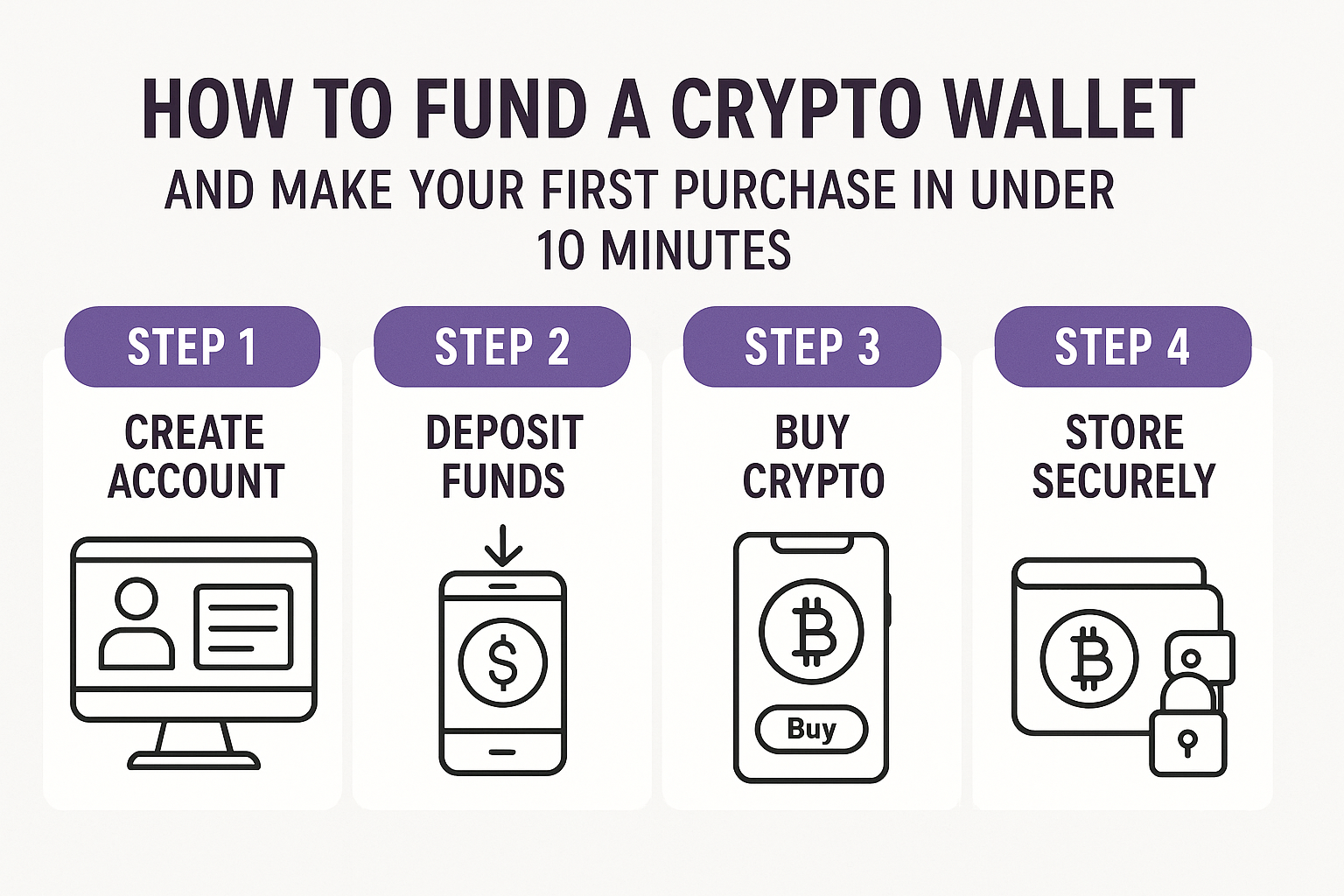 Step-by-Step: How to Fund a Crypto Wallet and Make Your First Purchase in Under 10 Minutes