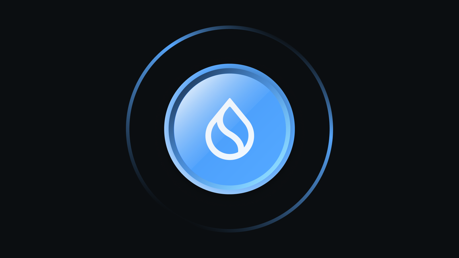 SUI blockchain logo