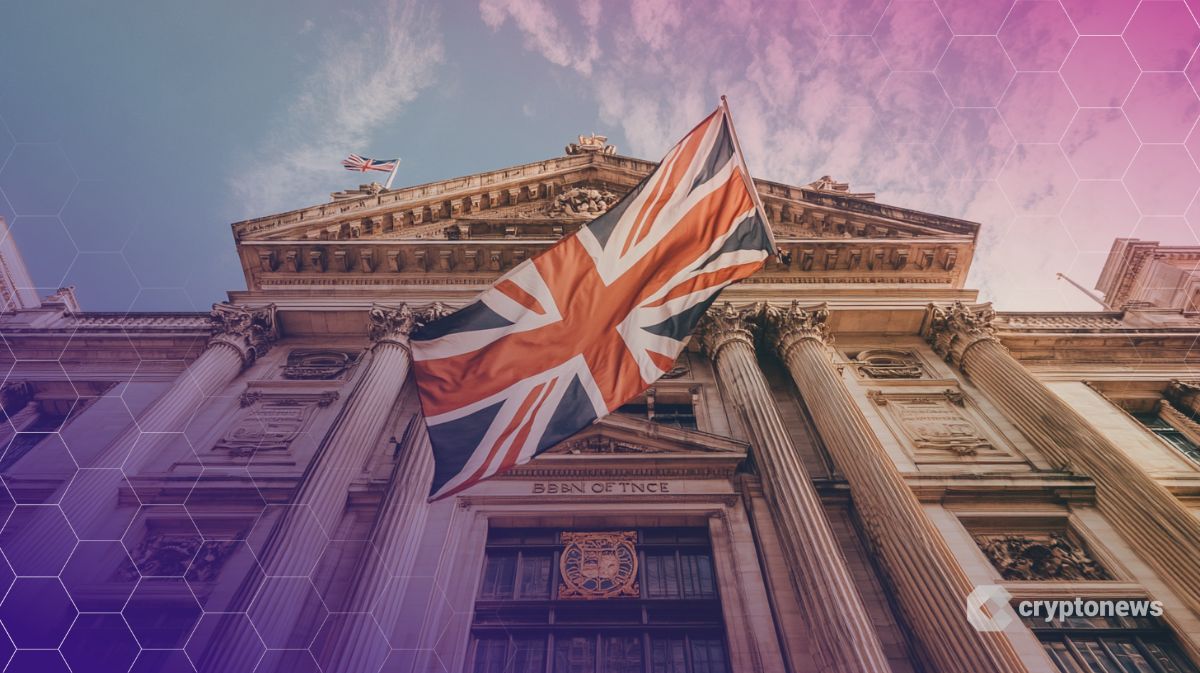 Infographic illustrating Bank of England's 2025 stablecoin caps: £20,000 limit for individuals and £10 million for businesses in the UK.