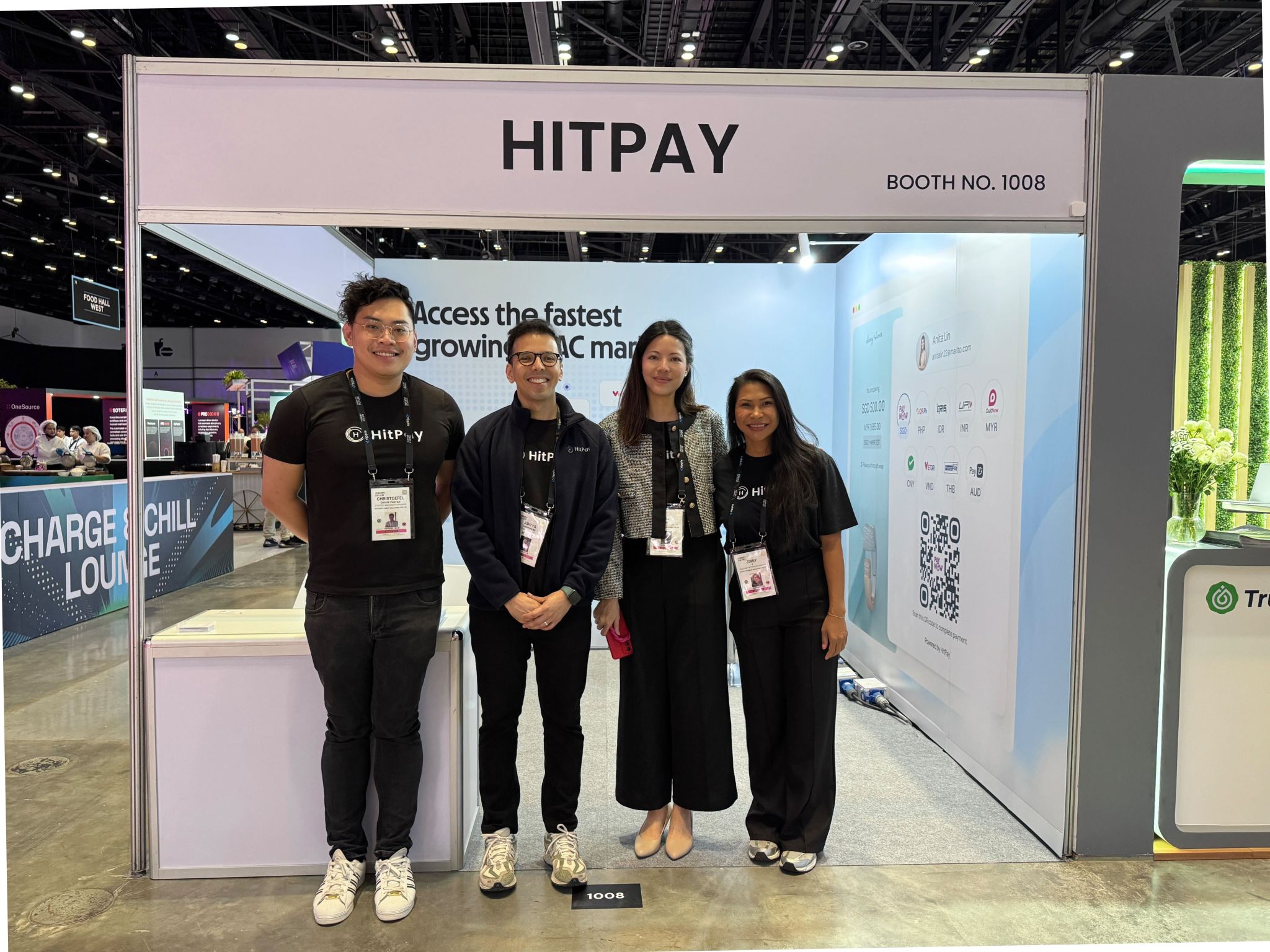 Triple-A HitPay stablecoin payment Singapore