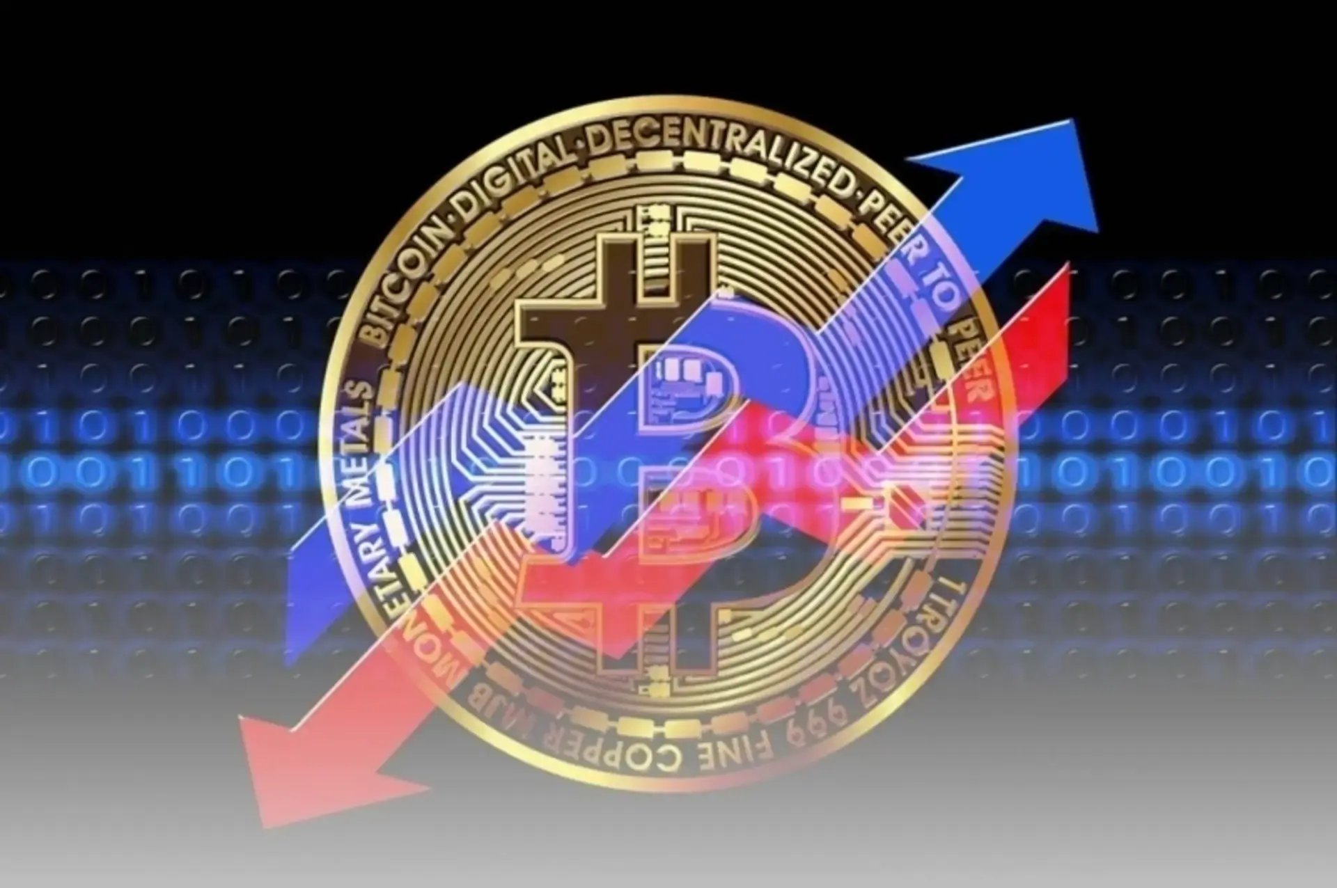 Conceptual image of Bitcoin volatility in October 2025, showing market turbulence and partial recovery, with digital coins and dramatic financial atmosphere