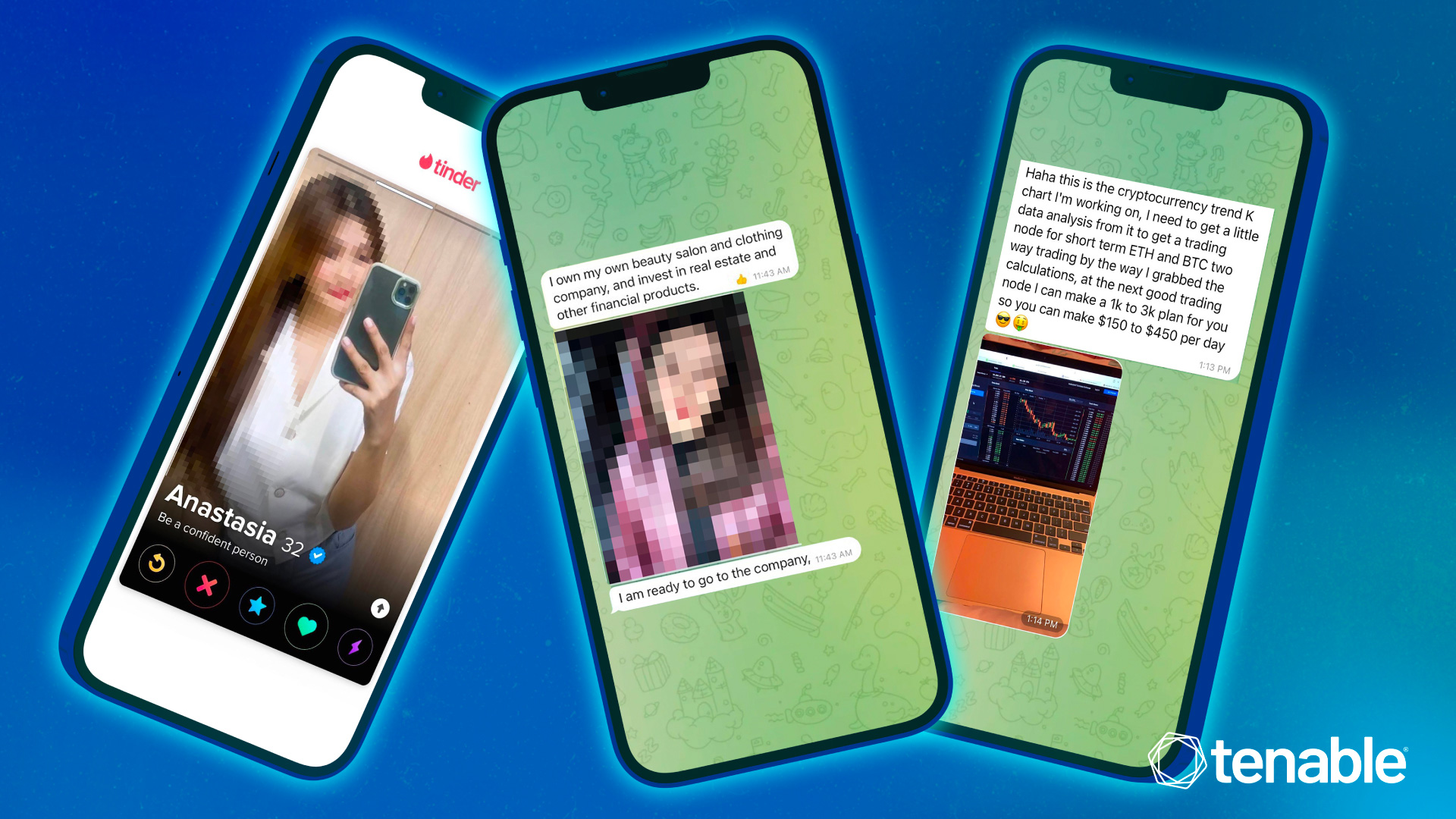 move conversation off dating app scam